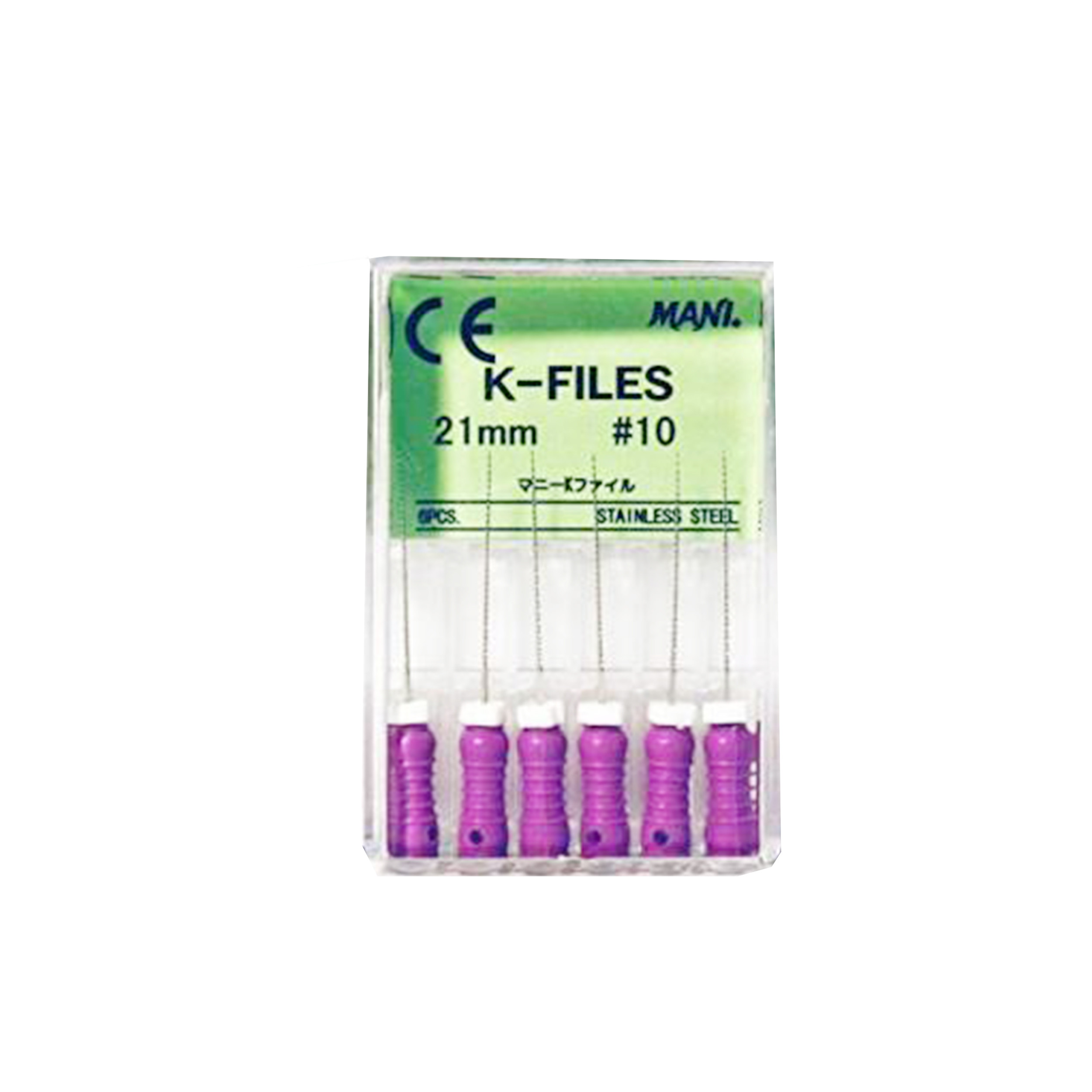 Mani K-File 21mm 10 NO. (PACK OF 6)